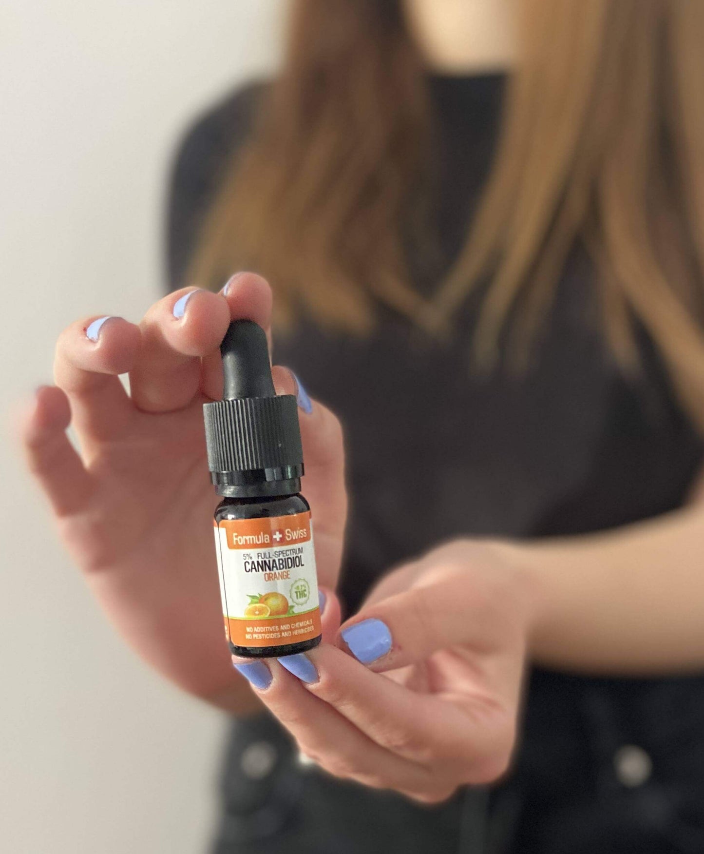 Formula Swiss olio di CBD biologico in olio di arancia