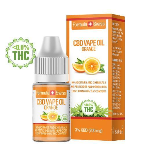 Olio CBD all'arancia