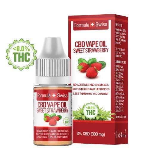Olio di CBD alla fragola dolce