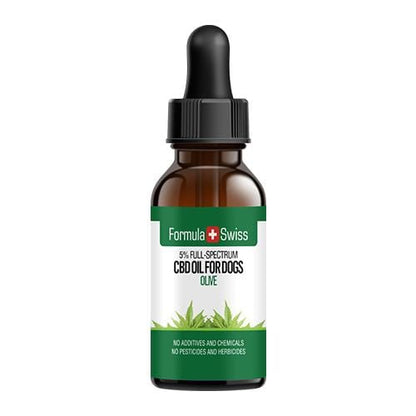 Olio di CBD in olio di oliva per cani
