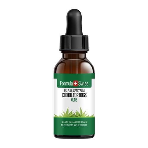 Olio di CBD in olio di oliva per cani