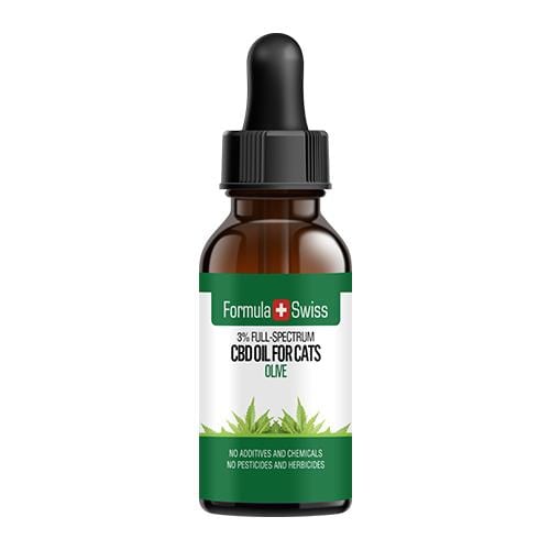 Olio di CBD per gatti in olio di oliva