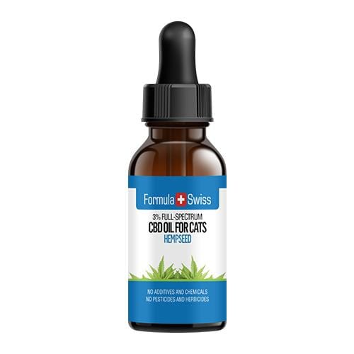 Olio di CBD per gatti in olio di semi di canapa