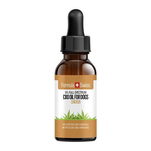 Pollo, Olio di CBD in Olio MCT per cani