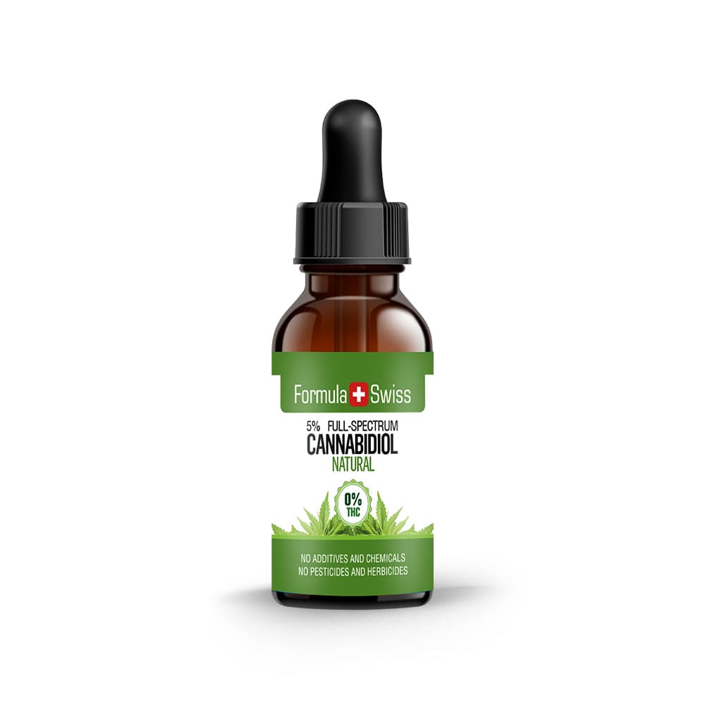 olio di CBD in olio naturale 0.0% THC